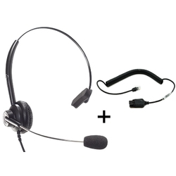 Accutone TM310 QD/U10P - Телефонная гарнитура в комплекте с переходником Accutone U10P