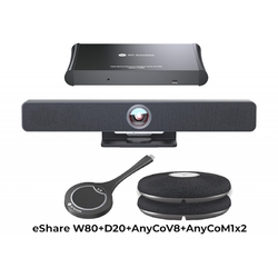 AV Access eShare W80 + D20 + AnyCo V8 + AnyCo M1 - Комплект для проведения беспроводной конференции