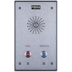 Fanvil I12-02 - SIP домофон, 2 кнопки вызова, IP65, шумоподавление
