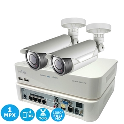 Ivue IVN1004A-HP, iVue-IPC-OB13F36-30PLL - Набор 1.3Мпх Наружный 4+2