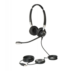 Jabra BIZ 2400 II Duo USB [2499-829-209] - Проводная гарнитура с Bluetooth, USB разъем, шумоподавление