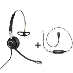 Jabra BIZ 2400 II Mono QD/GN1216 [88001-03] - Телефонная гарнитура в комплекте с переходником Jabra GN1216