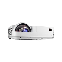 NEC M353WS - Проектор, Full 3D, DLP, 3500 ANSI Lm, WXGA, короткофокусный 0.45:1, 10000:1, 2xHDMI v.1.4, USB Viewer (jpeg), RJ45, RS232, 8000 ч. лампа (ECO mode), 1x20W, 3,6 кг