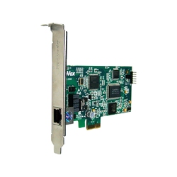 OpenVox D110E - однопортовая плата, PCI Express, E1, T1, J1