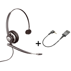 Plantronics EncorePro HW710/QD2.5-CISCO - Телефонная гарнитура в комплекте с переходником Plantronics QD2.5-CISCO
