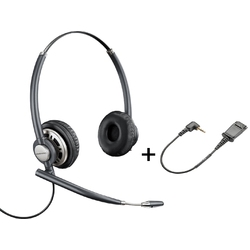 Plantronics EncorePro HW720/QD-2.5 - Телефонная гарнитура в комплекте с переходником Plantronics QD-2.5