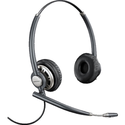 Plantronics EncorePro HW720D [78716-101] - Профессиональная цифровая гарнитура (QD 6 pin), амбушюры из кожзаменителя, Manager Pro, шумоподавление 