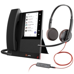 Poly CCX 500 with Blackwire 3225 - Комплект, IP-телефон + гарнитура