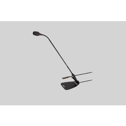Shure CVG18DRS-B/C - Микрофон на гибкой штанге длиной 45,7 см с подключаемым предусилителем, кнопкой отключения звука и светодиодным кольцевым индикатором