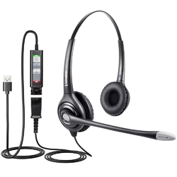 VoiceJoy HD261-U20 - Шумоподавляющая гарнитура с двумя наушниками