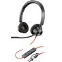 Poly Blackwire 3320 Stereo USB-C Headset +USB-C/A Adapter [8X219AA]
