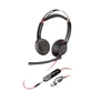 Poly Blackwire 5220 Stereo USB-C Headset +3.5mm Plug +USB-C/A Adapter (Bulk) [8X231A6]